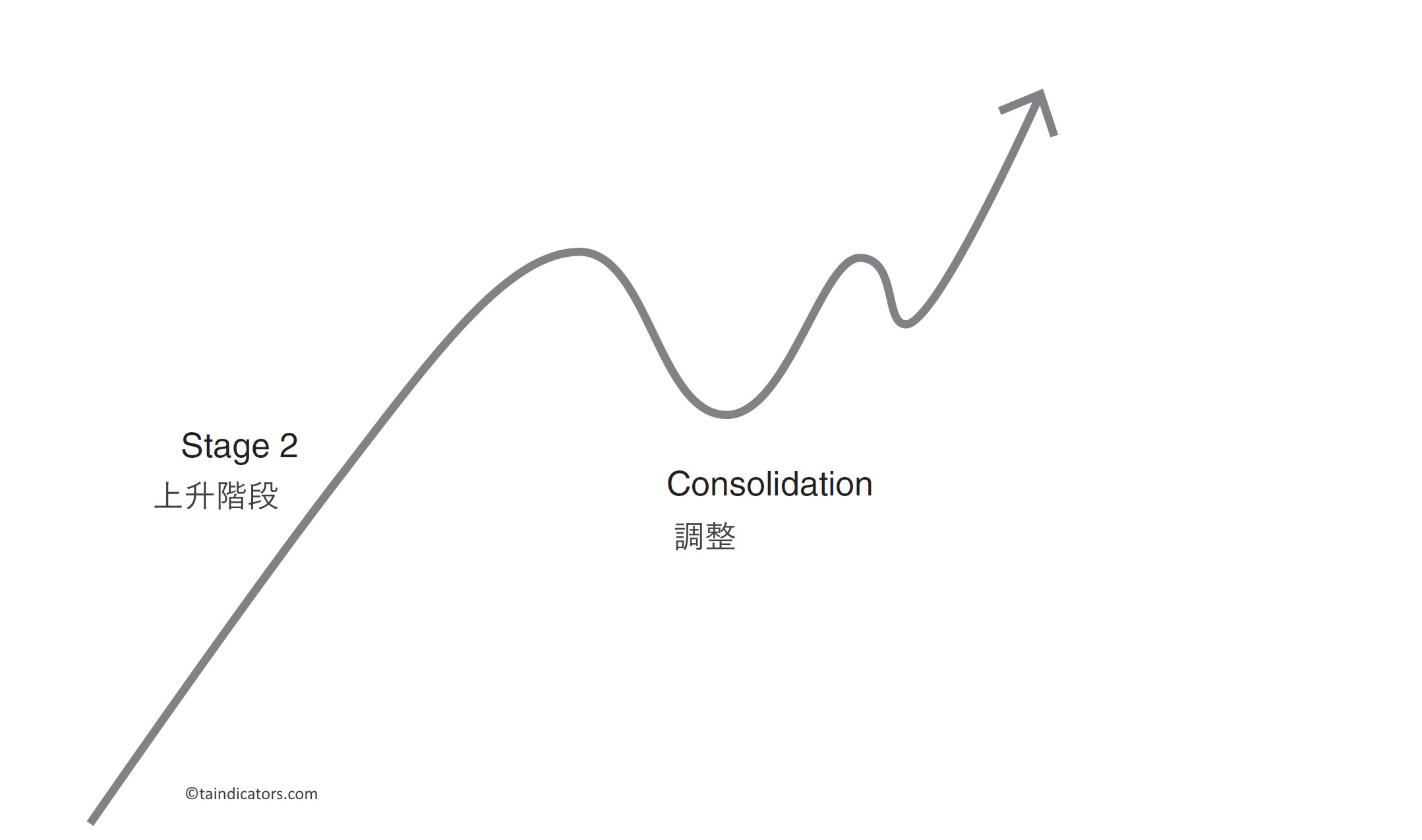 VCP Buy during consolidation in uptrend