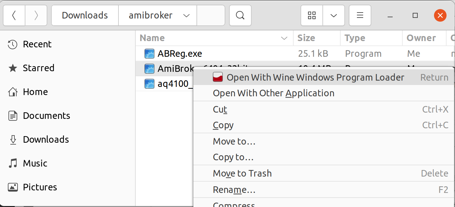 Install Amibroker